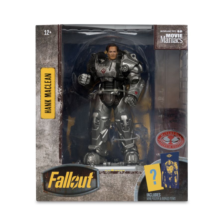 Fallout (TV) - Movie Maniacs (Season 2) Hank 6" Posed Figure (Platinum Edition)