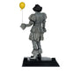 Welcome to Derry - Pennywise (Black & White) Movie Maniacs 6" Posed Figure