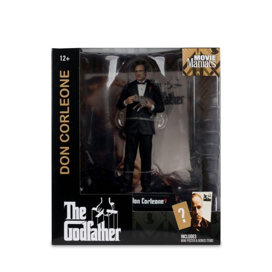 The Godfather - Don Corleone Movie Maniacs 6" Posed Figure