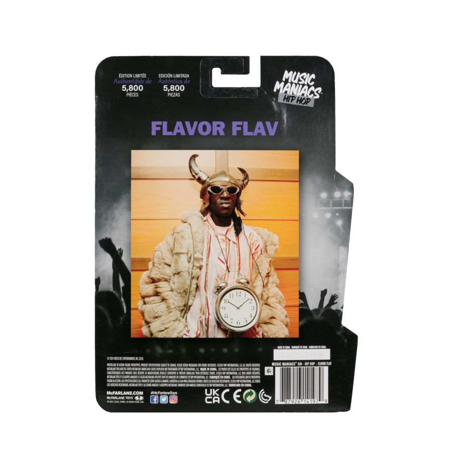 Flavor Flav - Flavor Fav Music Maniacs 6" Figure