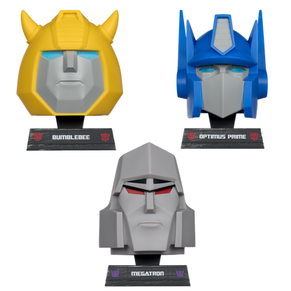 Transformers - 1:3 Scale Head Replica Assortment (6 Pieces)