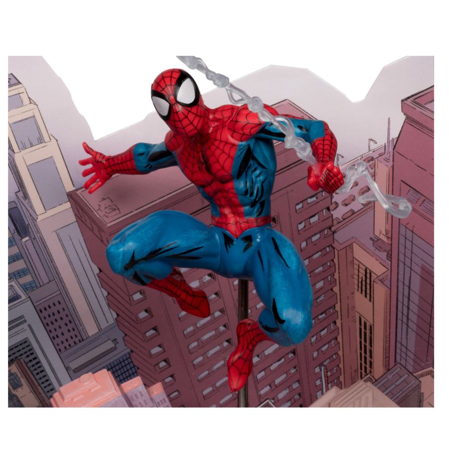 Marvel - Spider-Man "The Amazing Spider-Man #1" 1:10 Scale Posed Figure