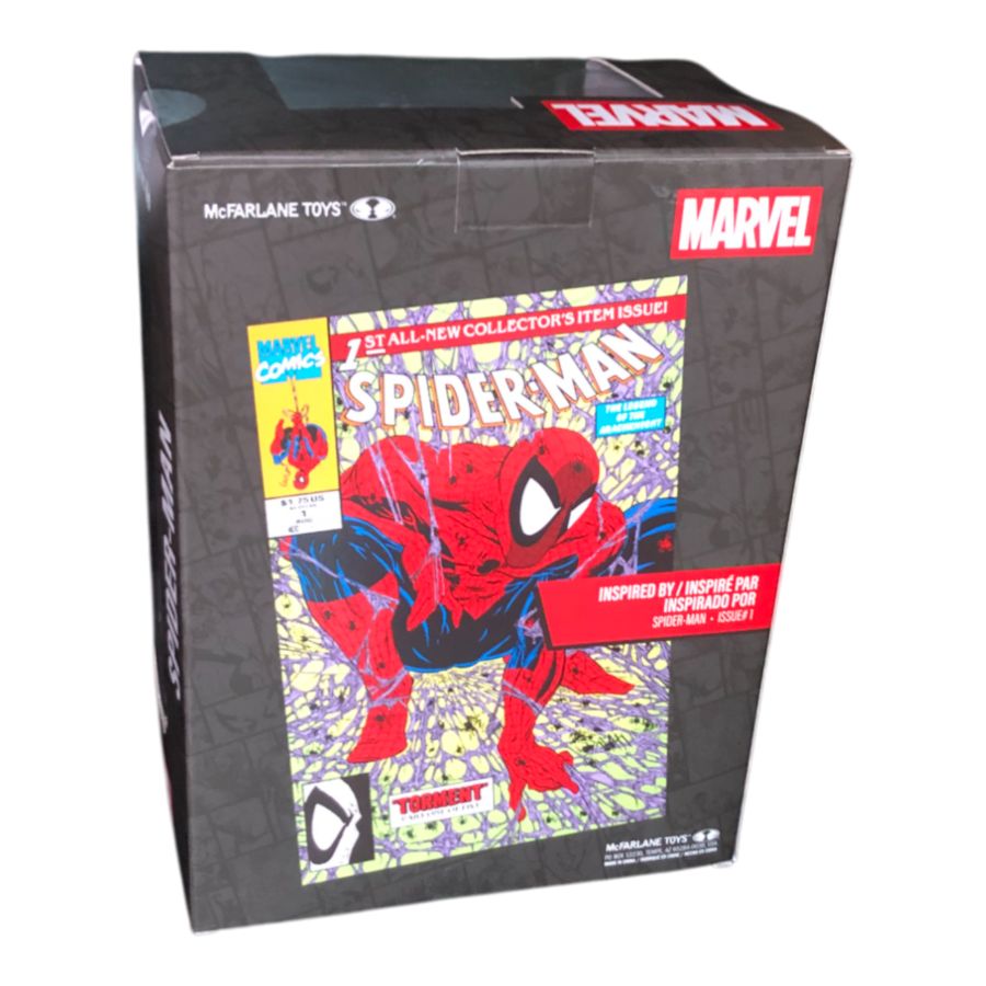 Marvel Comics - Spider-Man (Black Suit) 1:6 Scale Figure [Chase]