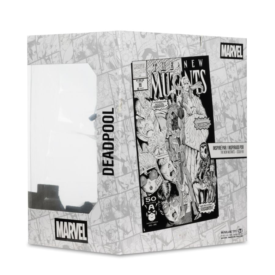 Marvel Comics - Deadpool (The New Mutants #98) Gold Label 1:10 Scale Figure