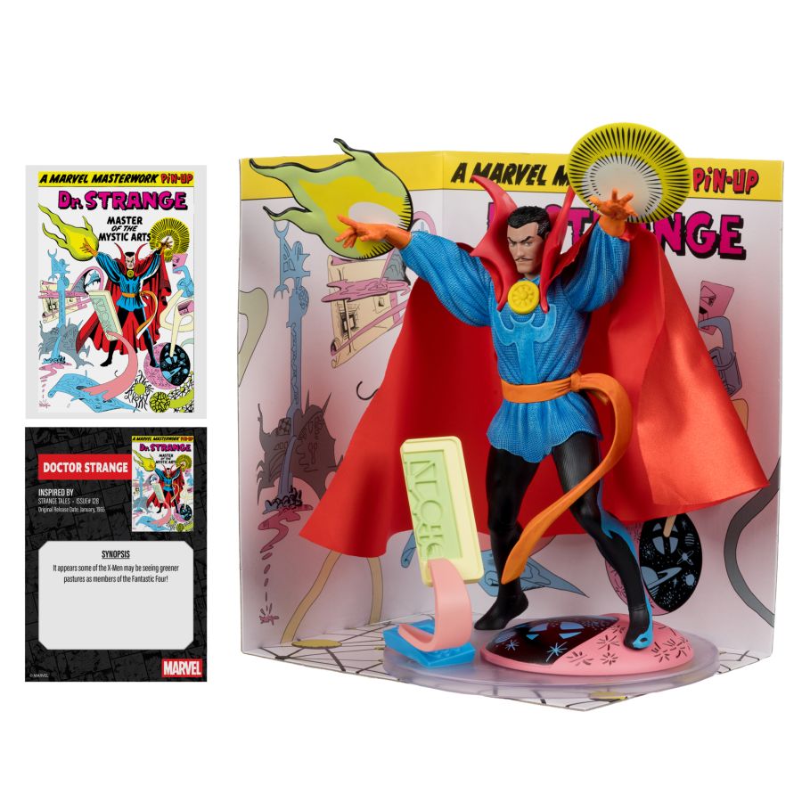 Marvel Comics - Dr. Strange (Strange Tales 128) 1:10 Scale Collectible Figure with Scene