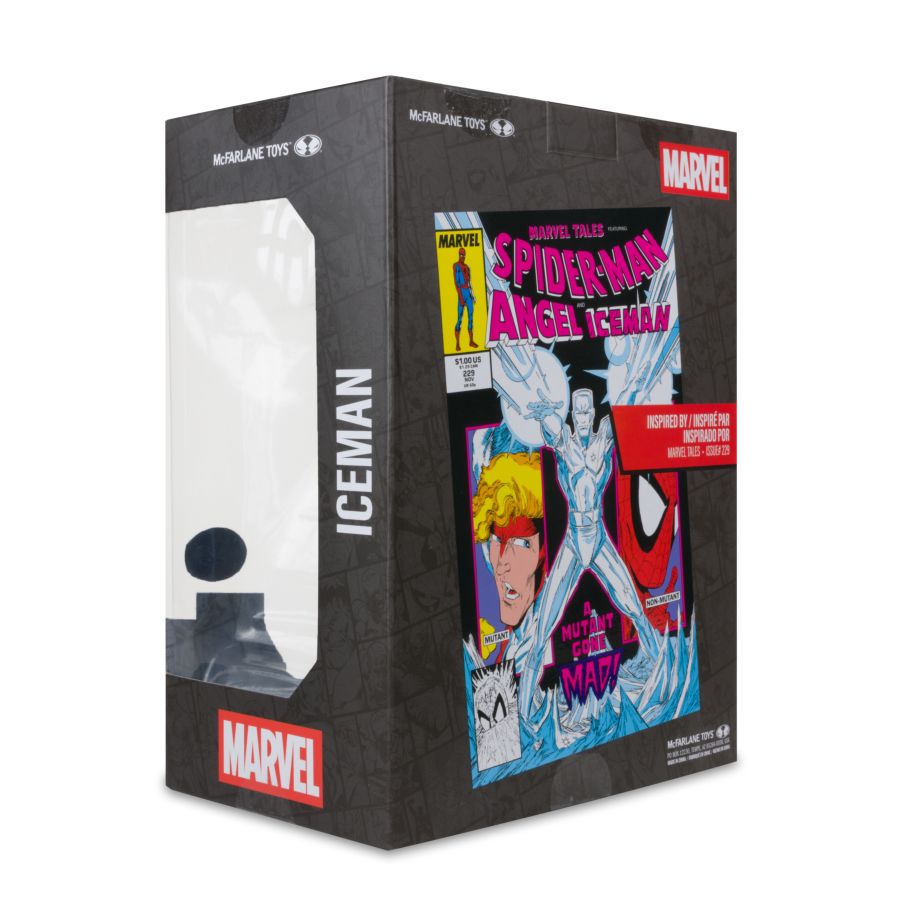 Marvel Comics - Iceman with Comic (Marvel Tales #229) 1:6 Scale Figure