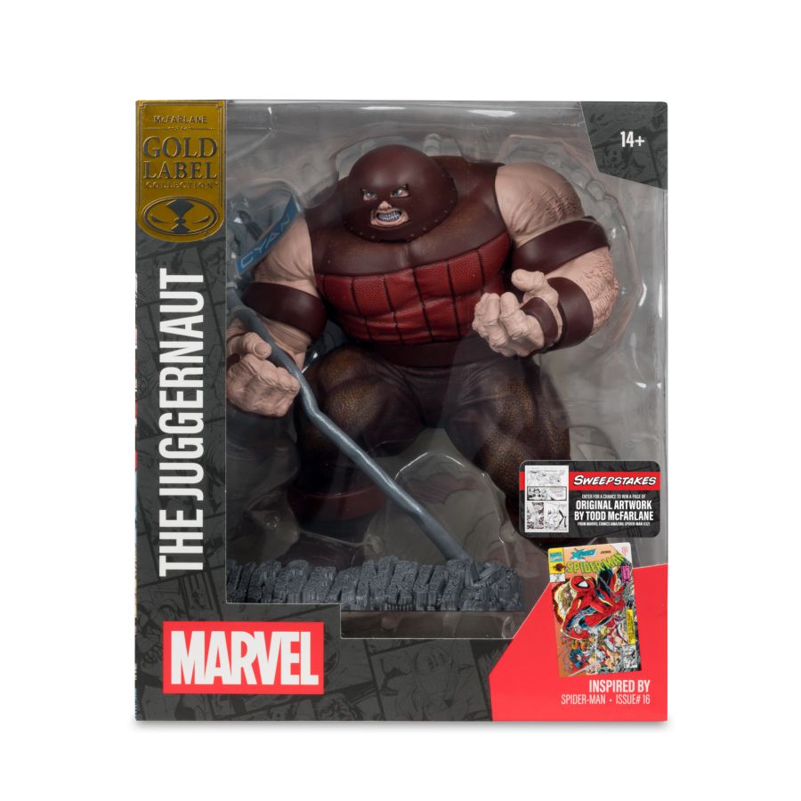 Marvel Comics - The Juggernaut (Spider-Man 16) 1:10 Scale Collectible Figure with Scene