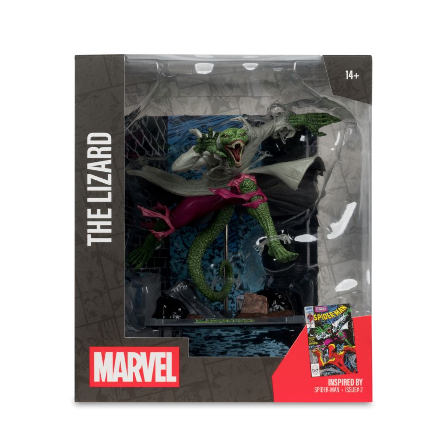 Marvel Comics - The Lizard (Spider-Man 2) 1:10 Scale Collectible Figure with Scene