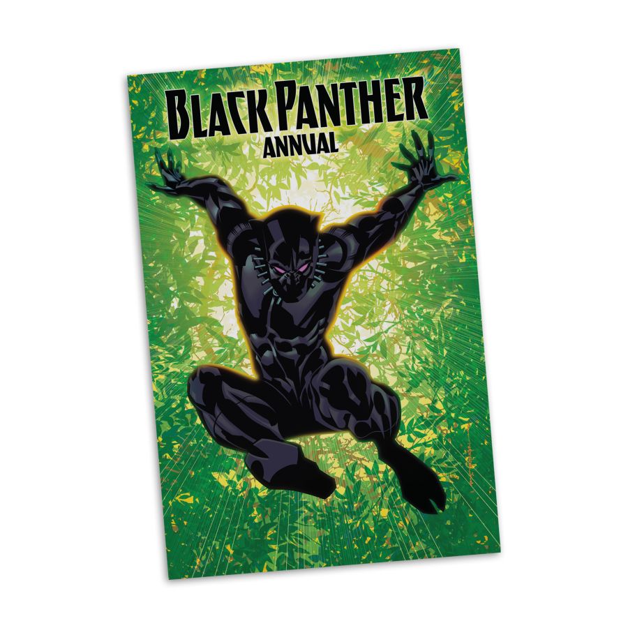 Marvel Comics - Black Panther with Comic (Annual #1 - Variant Edition) 1:6 Scale Figure
