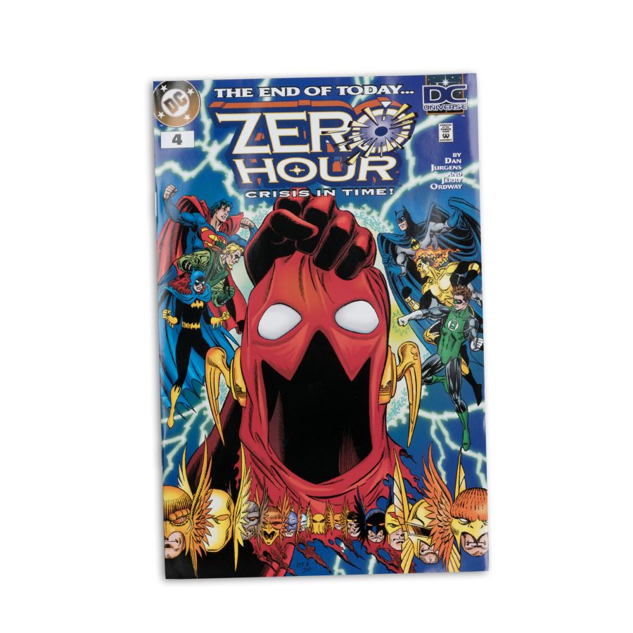 DC Direct - Superman (Zero Hour) 7" Figure With Comic