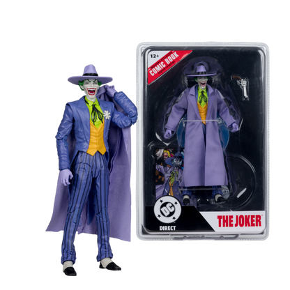 DC Direct - The Joker (Crisis On Infinite Earths) 7" Figure With Comic