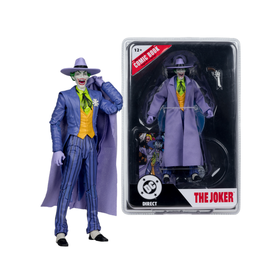 DC Direct - The Joker (Crisis On Infinite Earths) 7" Figure With Comic