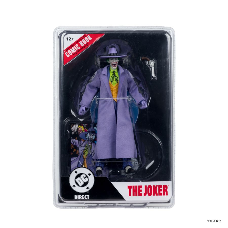 DC Direct - The Joker (Crisis On Infinite Earths) 7" Figure With Comic