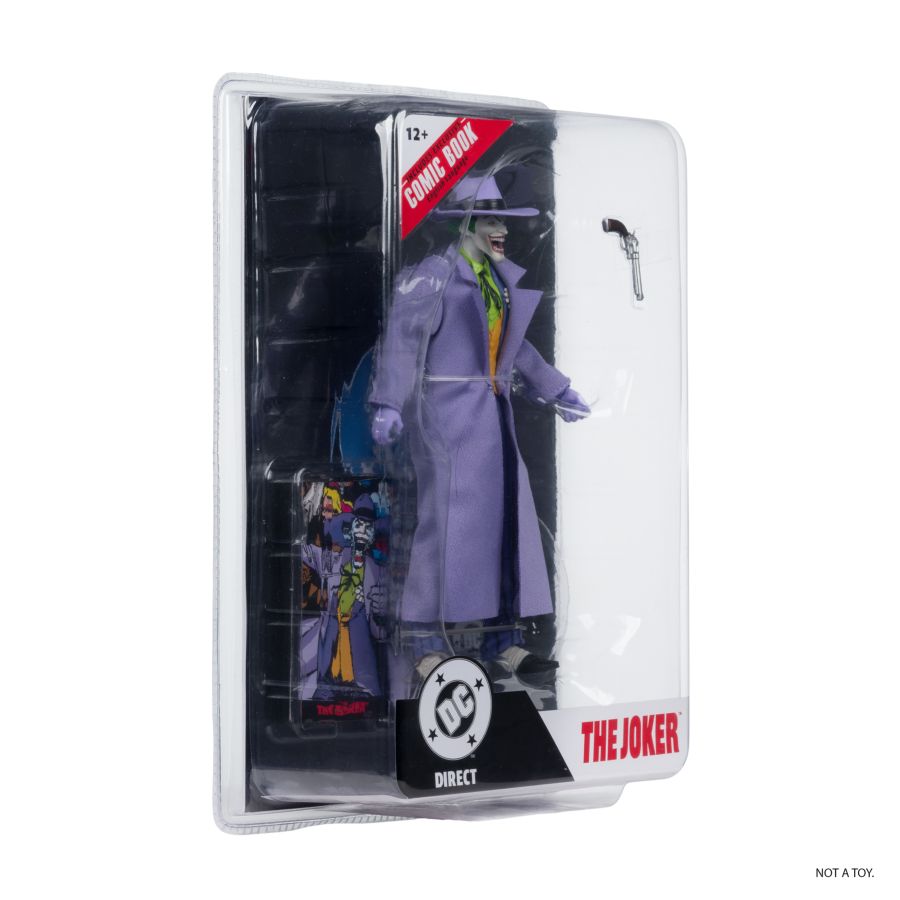 DC Direct - The Joker (Crisis On Infinite Earths) 7" Figure With Comic