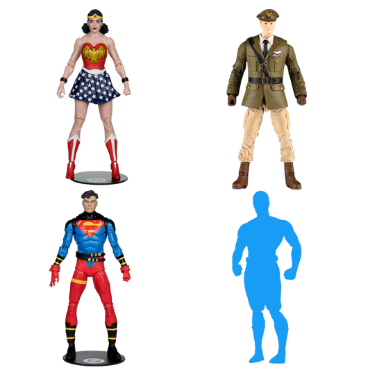 DC - Figure w/Comic ASST