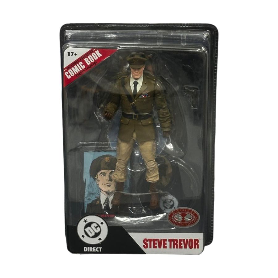 DC Comics - Steve Trevor (with Comic) (Wonder Woman #1) (Chase) 7" Figure