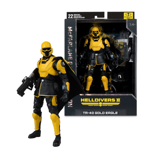 Helldivers II - Tr-40 Gold Eagle Gaming Edition 7" Figure