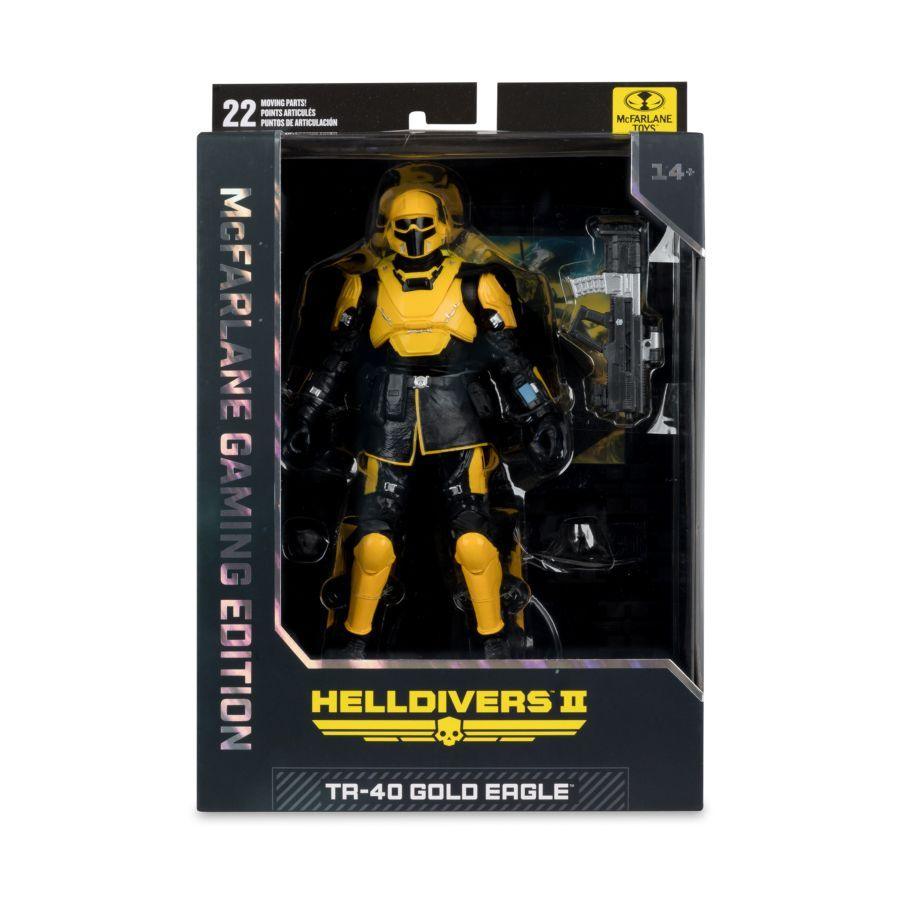 Helldivers II - Tr-40 Gold Eagle Gaming Edition 7" Figure