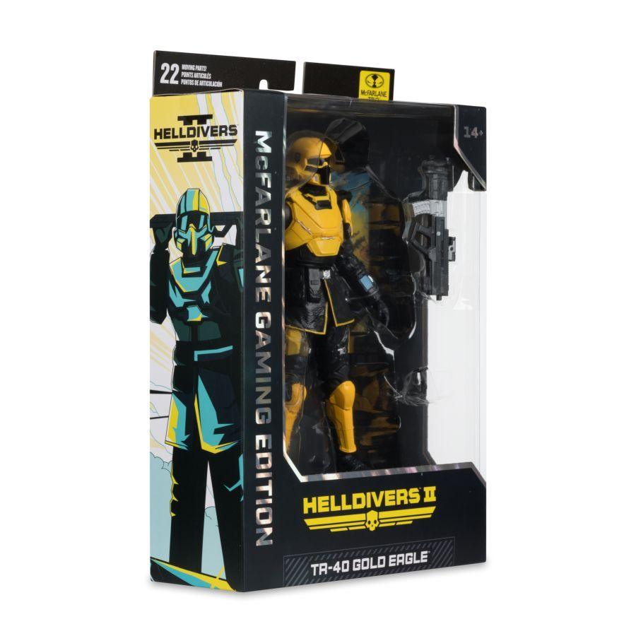 Helldivers II - Tr-40 Gold Eagle Gaming Edition 7" Figure