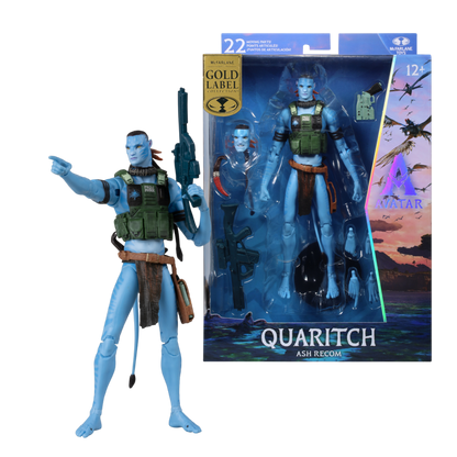 Avatar: Fire and Ash - Recom Quaritch Gold Label 7" Action Figure