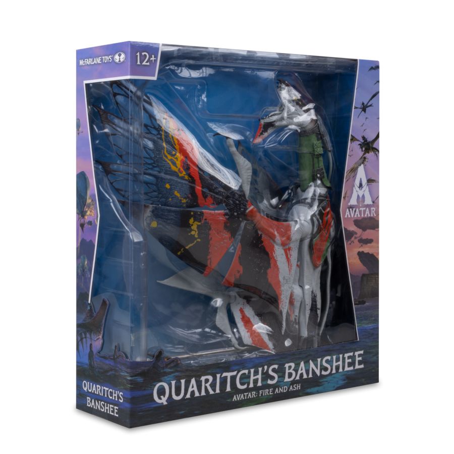 Avatar: Fire and Ash - Quaritch's Mega Banshee Action Figure