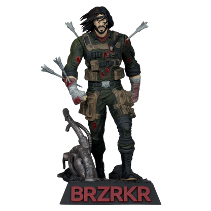 Brzrkr - B Resin Statue