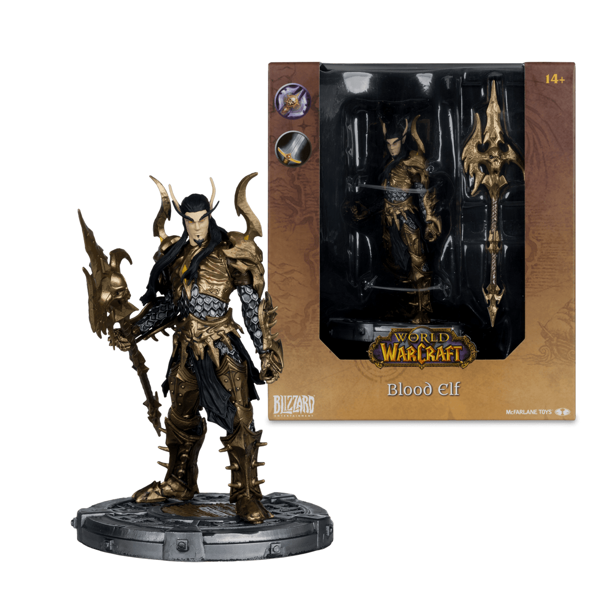 World of Warcraft - Blood Elf 6" Posed Figure