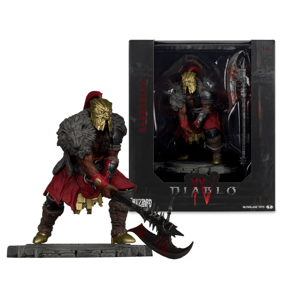Diablo IV - Barbarian #2 6" Posed Figure