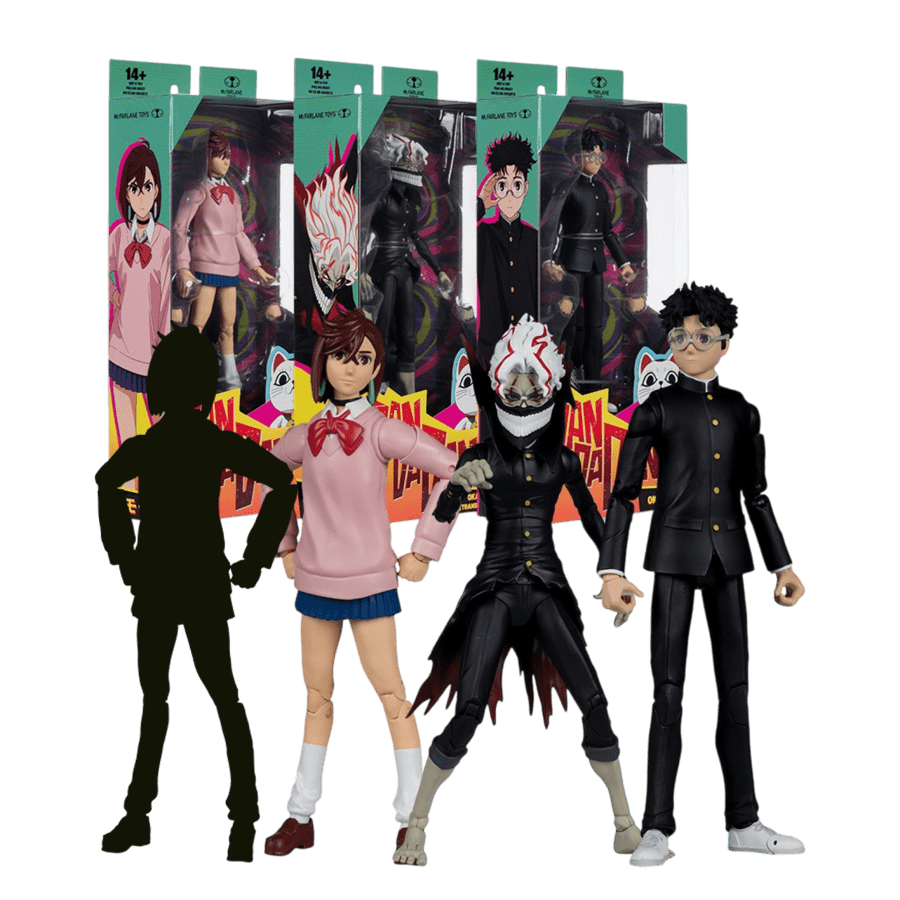 Dan Da Dan - Anime 7" Action Figure Assortment (Wave 1) (6 Pieces)