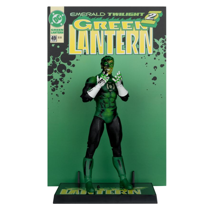 DC Multiverse - Green Lantern Emerald Twilight (Gold Label) 7" Cover Recreactions Figure