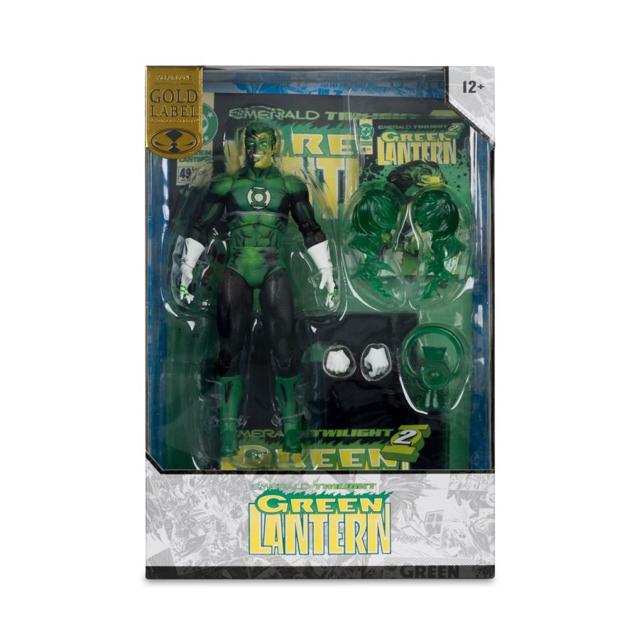 DC Multiverse - Green Lantern Emerald Twilight (Gold Label) 7" Cover Recreactions Figure