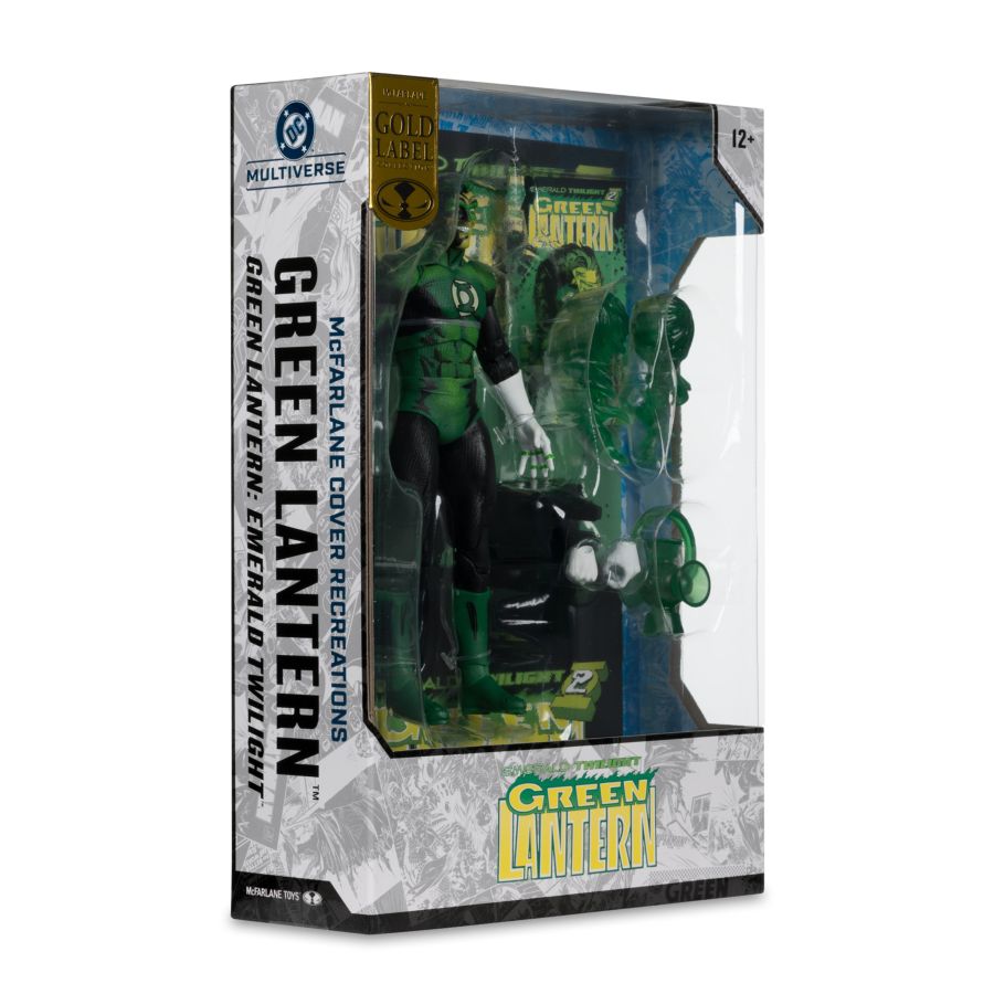 DC Multiverse - Green Lantern Emerald Twilight (Gold Label) 7" Cover Recreactions Figure