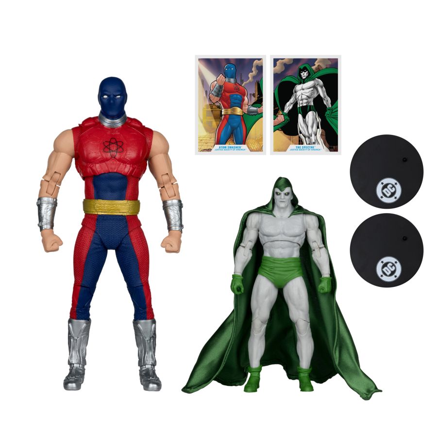DC Multiverse - Atom Smasher And Specter 7" Figure & Megafig 2-Pack