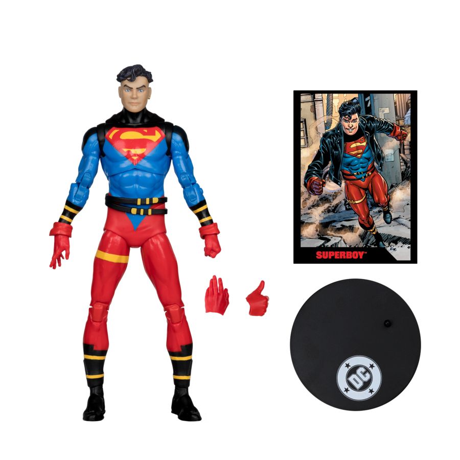 DC Comics - Superboy (with Comic) (Return Of Superman) 7" Figure