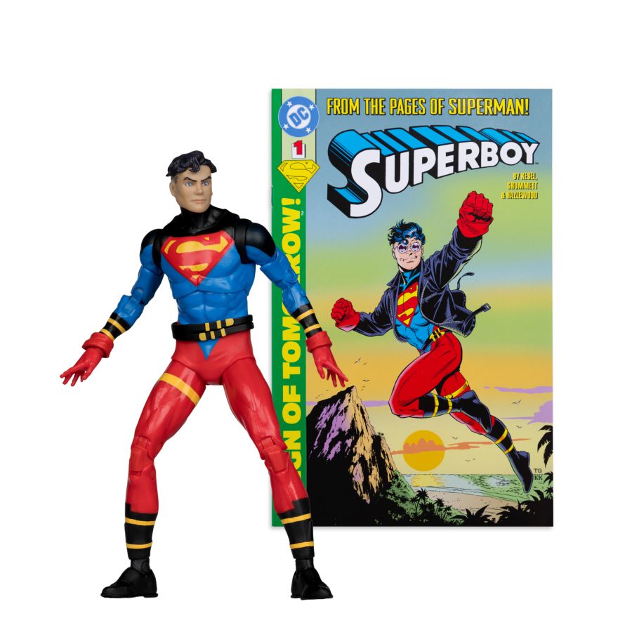 DC Comics - Superboy (with Comic) (Return Of Superman) 7" Figure