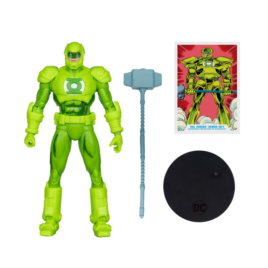 DC Multiverse - Hal Jordan Armor Suit "Return Of Superman" 7" Figure