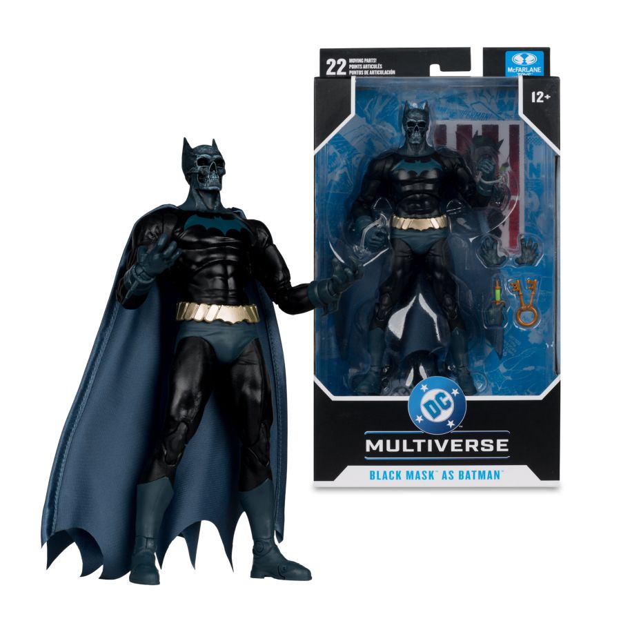 DC Multiverse - Black Mask As Batman (Batman Madhouse) 7" Action Figure