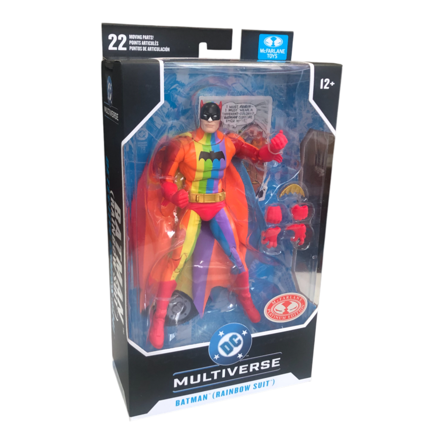 DC Multiverse - Rainbow Batman 7" Figure