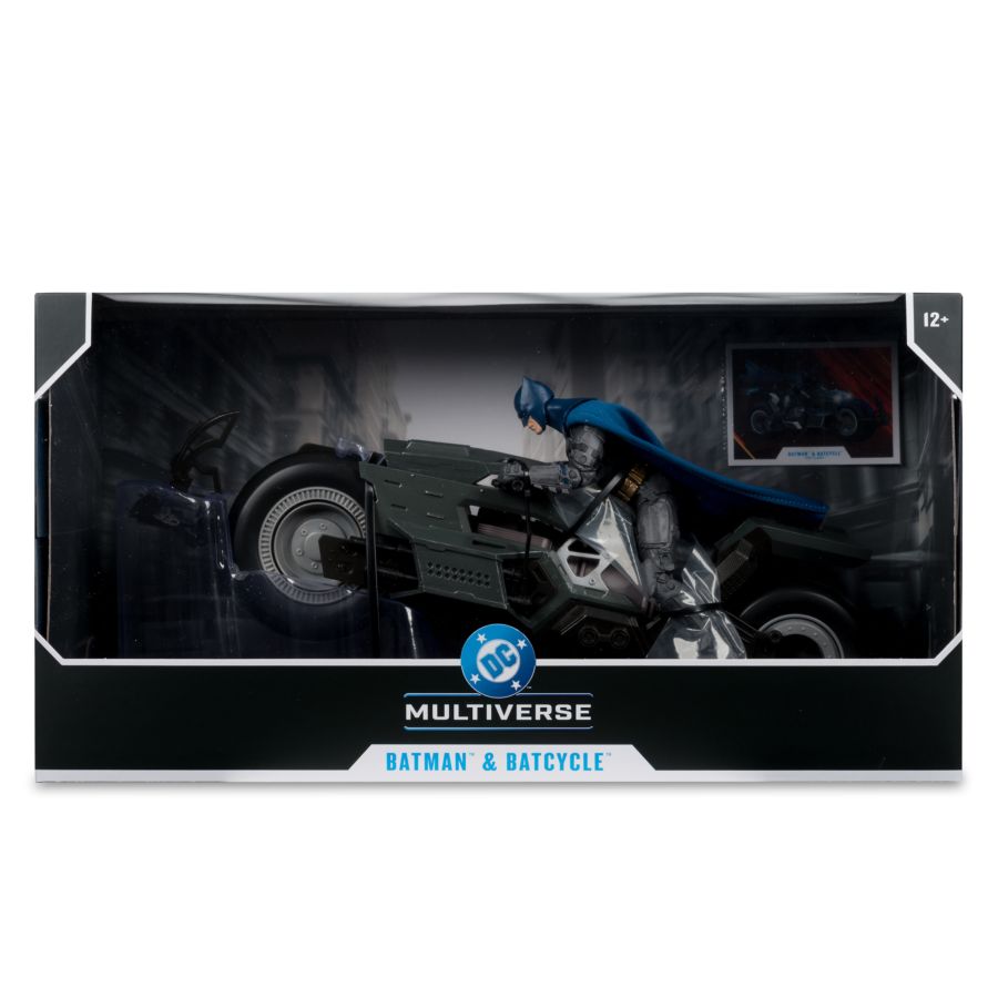 The Flash (2023) - Batcycle w/Batman Vehicle [Gold Label]