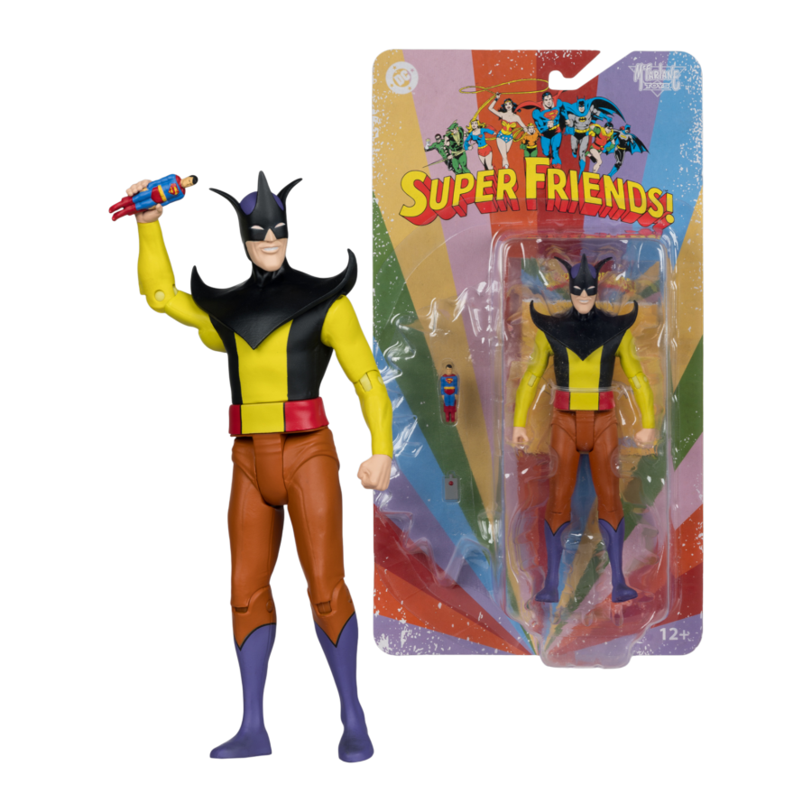 DC Comics - Toy Man Super Friends Retro 6" Action Figure [Chase]
