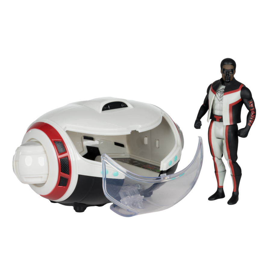 Superman (2025) - T-Craft with Mr. Terrific Super Powers Vehicles
