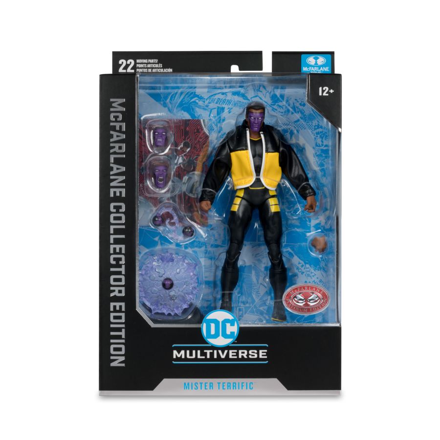 JSA (comics) - Mr. Terrific (JSA) #38 Mcfarlane Collector Edition 7" Figure [Chase Version]