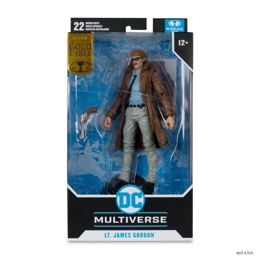 DC Multiverse - Lieutenant James Gordon "Batman: Year One" Gold Label 7" Figure