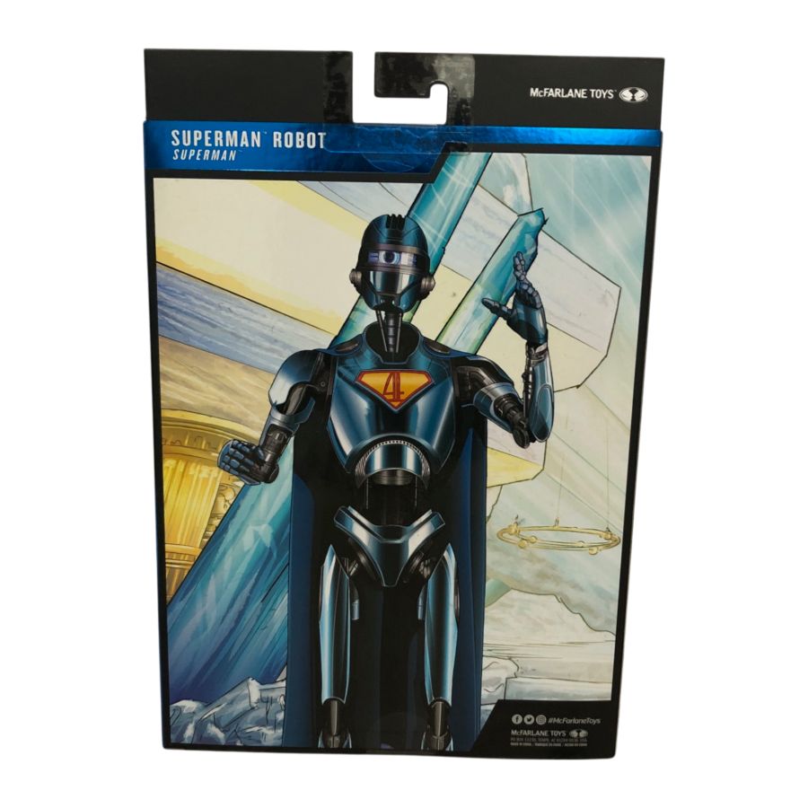 Superman (2025) - Superman Robot #4 7" Deluxe Figure [Chase Version]