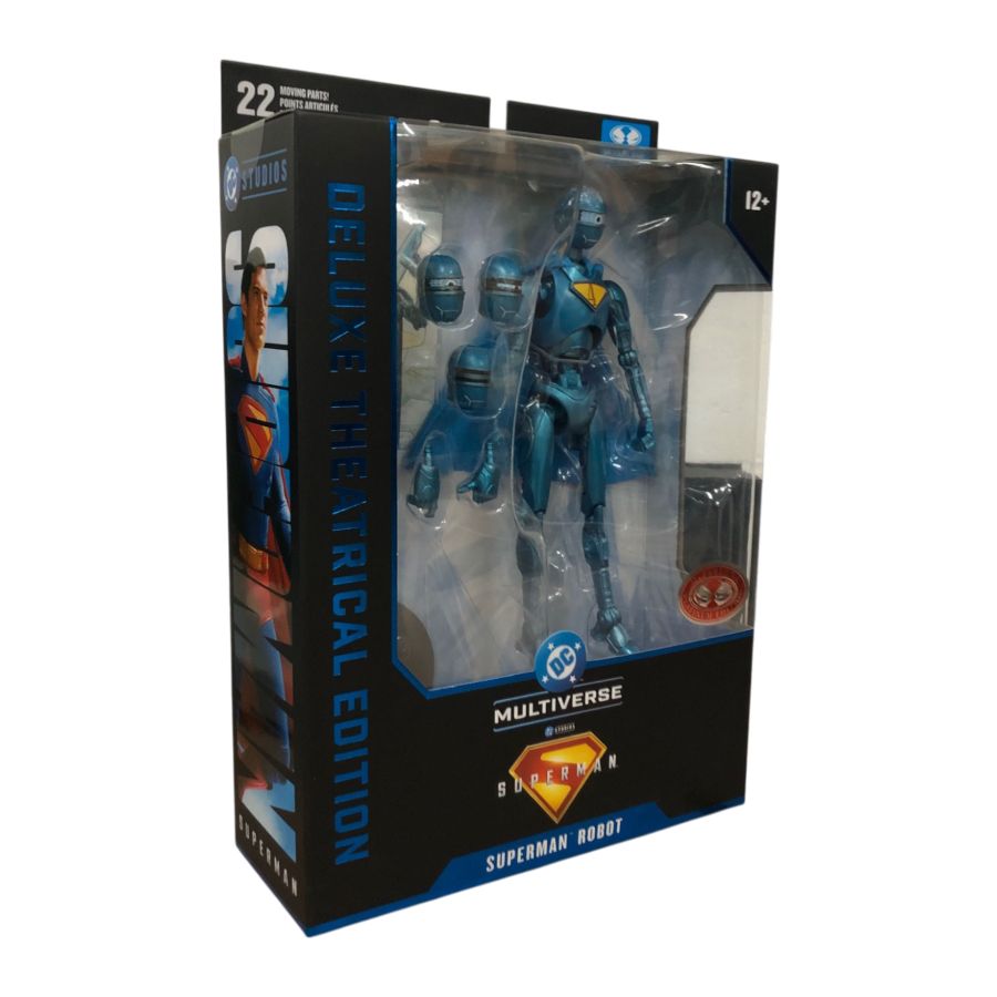 Superman (2025) - Superman Robot #4 7" Deluxe Figure [Chase Version]