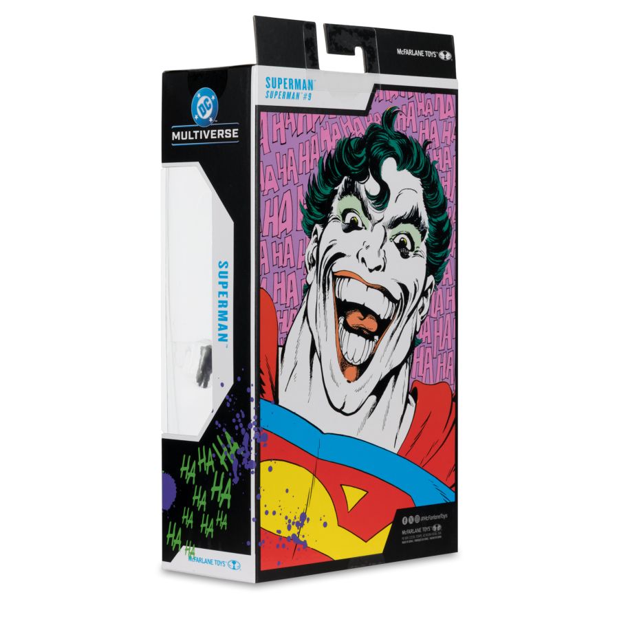 DC Multiverse - Superman Action Comics 1000/Jokerized (Gold Label) 7" Figure