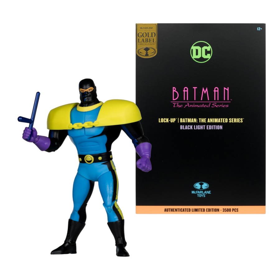 DC Comics - Lock-Up (Batman Animated Series) Black Light Gold Label ...