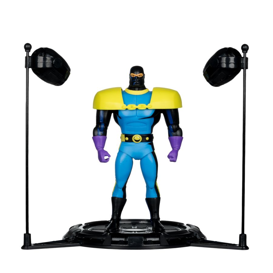 DC Comics - Lock-Up (Batman Animated Series) Black Light Gold Label Figure