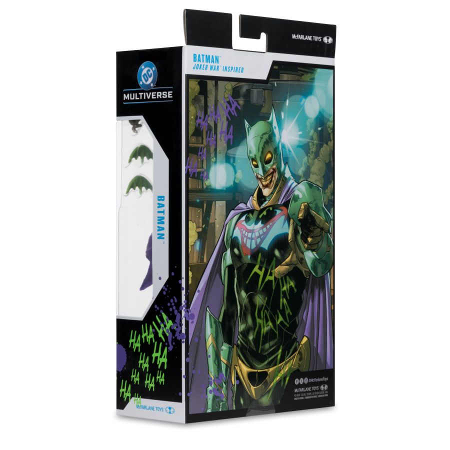 Batman: Joker War - Batman (Jokerized) Gold Label 7" Action Figure