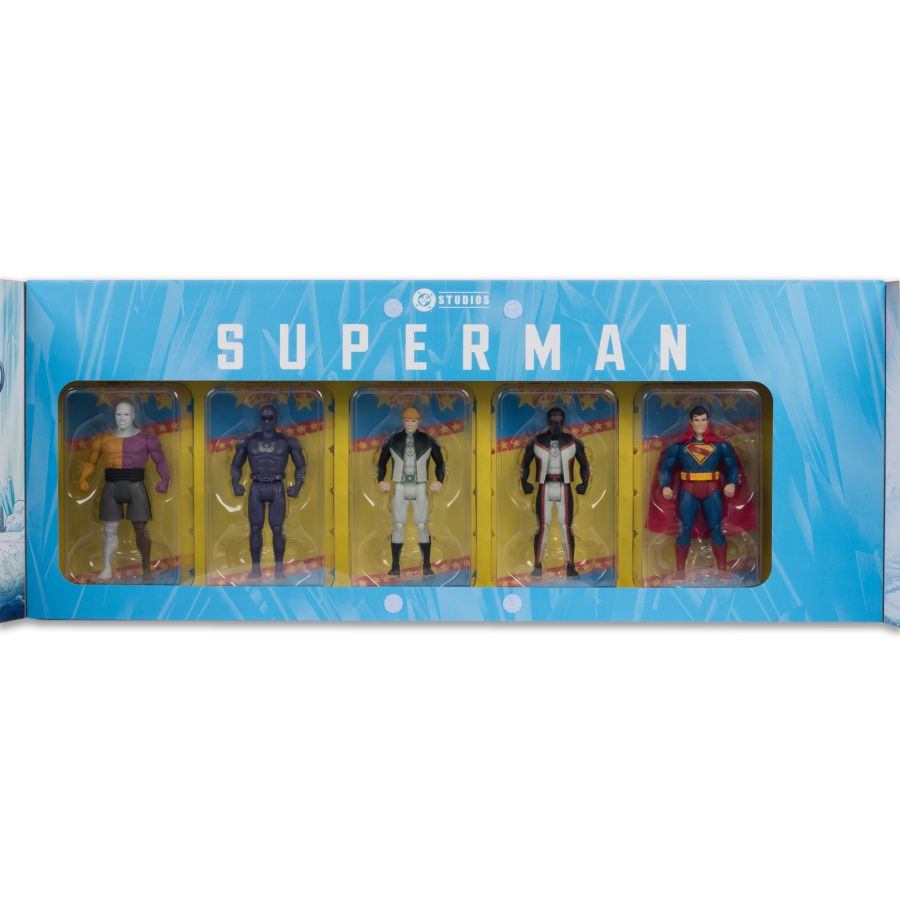 Superman (2025) - Gold Label Super Powers Figure Set 5-Pack